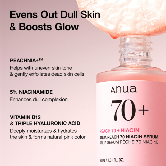 Anua Peach 70+ Niacin Serum 3