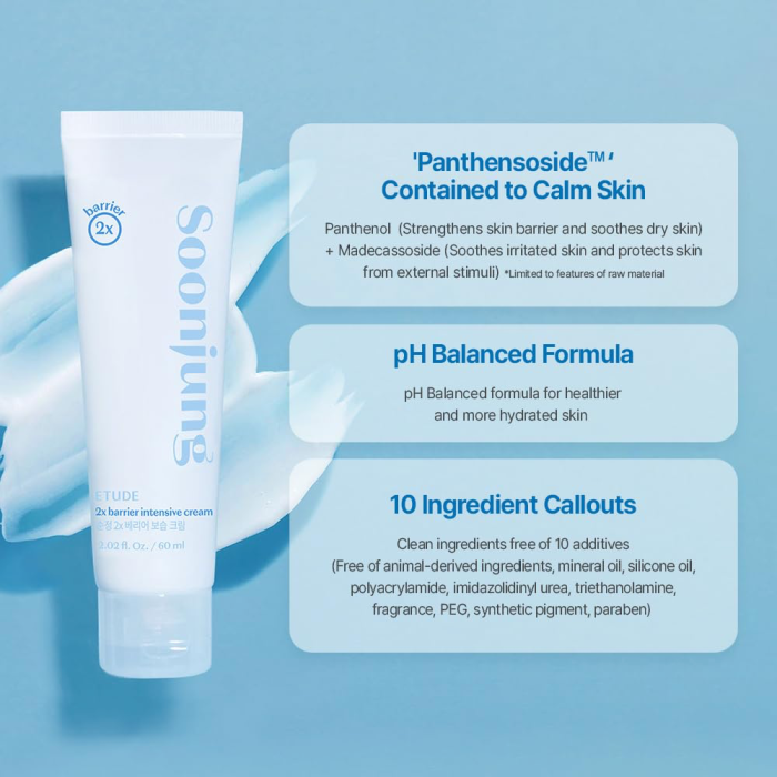 ETUDE - Soon Jung 2x Barrier Intensive Cream 4