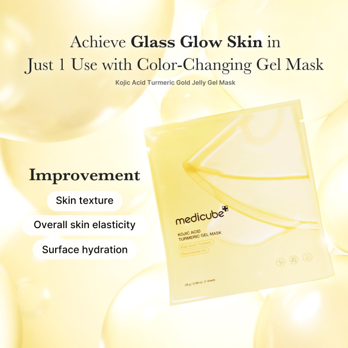 Kojic Acid Turmeric Gold Jelly Gel Mask 5
