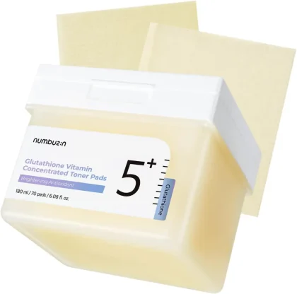 Numbuzin - No.5+ Glutathione Vitamin Concentrated Toner Pad